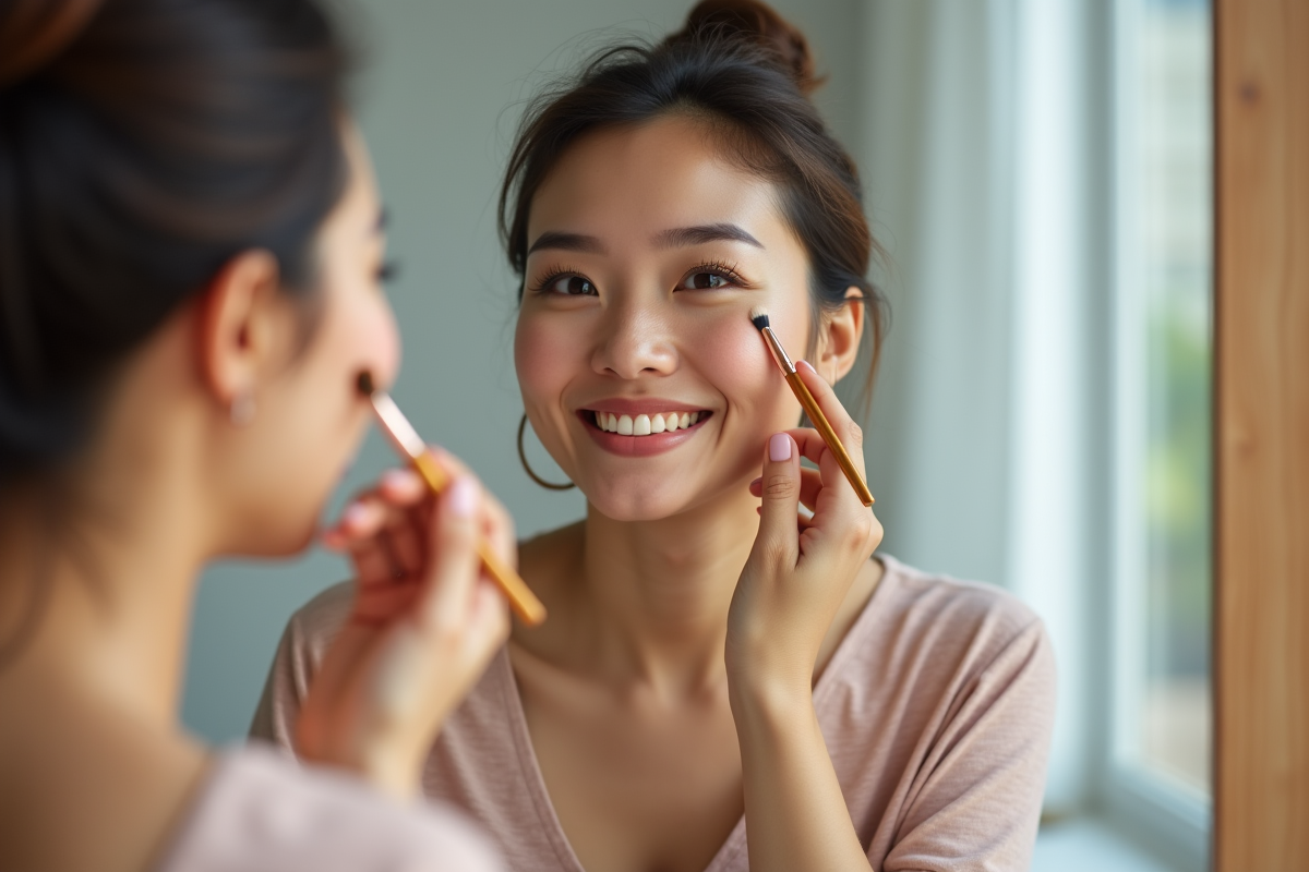 Techniques efficaces pour affiner un visage rond