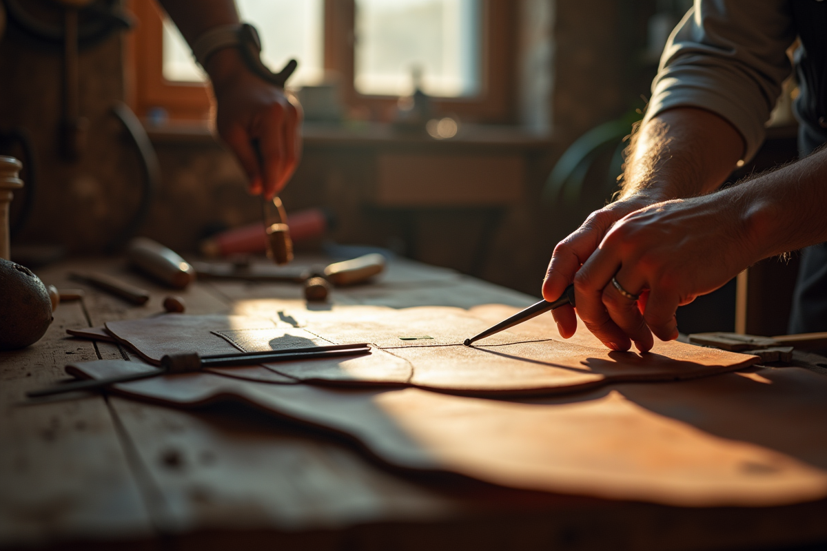 Techniques efficaces pour percer le cuir