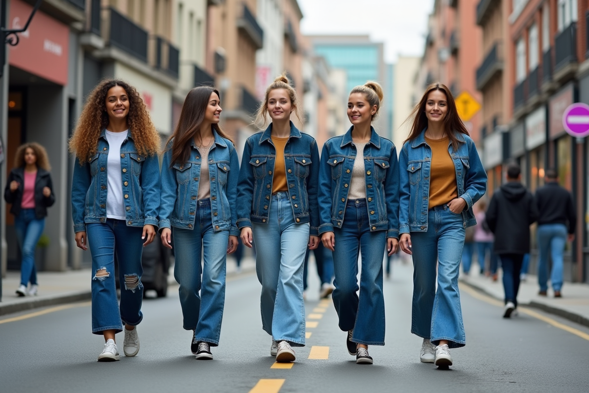 Tendances denim 2025 : les nouvelles façons de porter le jean