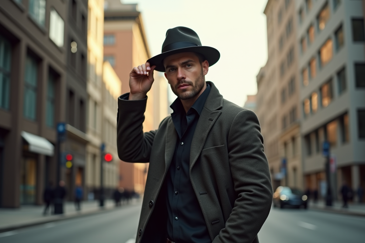 chapeau élégant