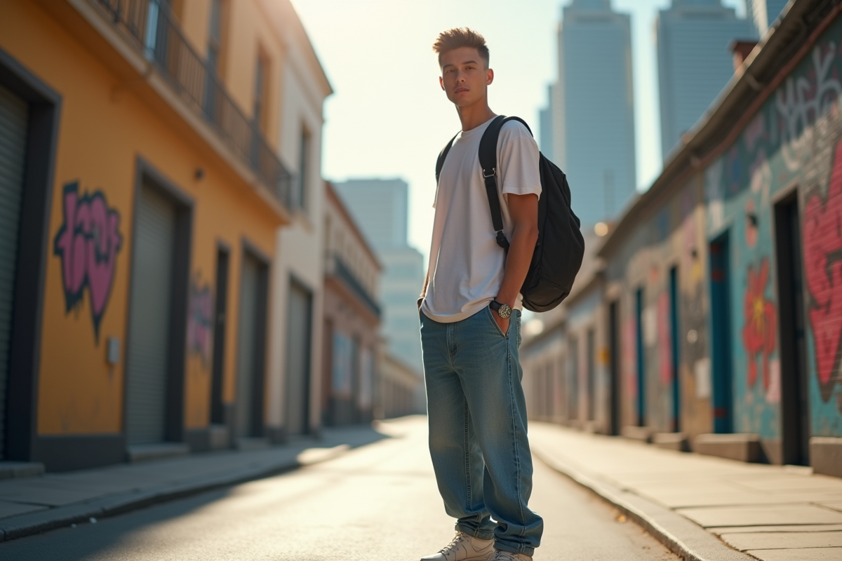Baggy jeans tendance : état actuel et perspectives du style décontracté